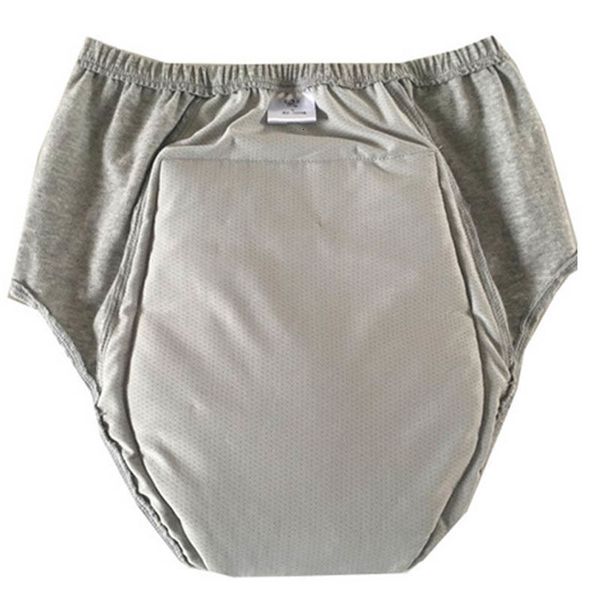 Pannolini di stoffa Pannolini di stoffa per adulti Uomo Donna Può lavare L'urina anziana Non bagna Pannolino Pantaloni Incontinenza Mutande Cotone impermeabile 50-220ML 230628