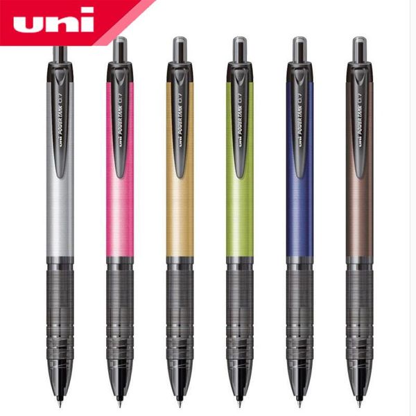 Penne 5 pezzi/lotto mitsubishi uni sn201pt 0,7 mm a sfera penne nuovo serbatoio di alimentazione 3000pa AllWeather Air Pressure Ballpoint Penna scrittura