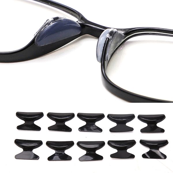 Accessori per occhiali 5 paia Nasello in silicone morbido utile per occhiali Occhiali da sole antiscivolo nero bianco 230628