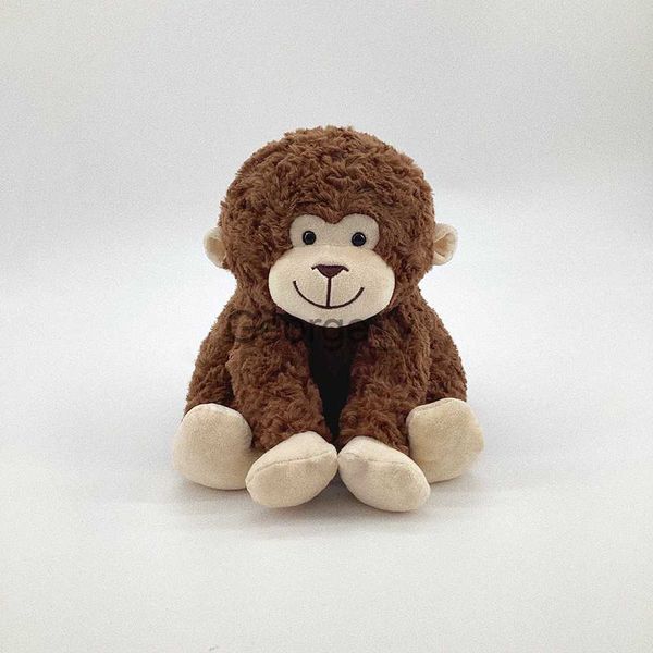 Animali di peluche ripieni Cute Big Eye Monkey Peluche Simulazione Bambola di peluche Soft Hold Cuscino Compagno Giocattoli per bambini Regalo di compleanno per bambini J230628