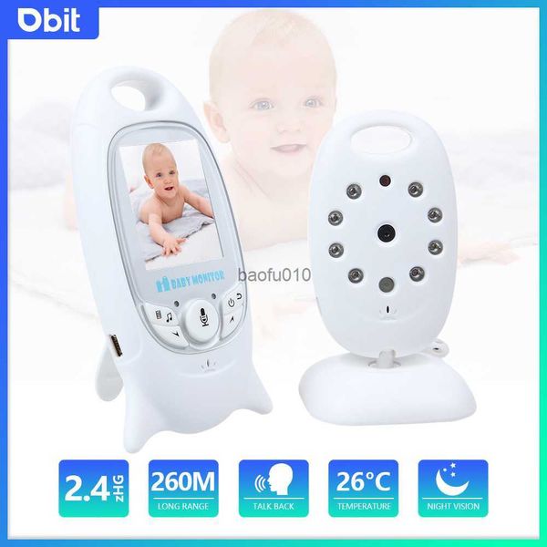 DBIT VB601 Vídeo Baby Monitor Câmeras de Vigilância para Visão Noturna Monitoramento de Temperatura Intercom Sistema de Segurança Babá L230619