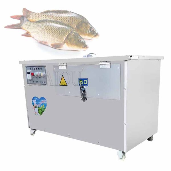 Rifornimento di fabbrica 220V Macchina per la rimozione della bilancia elettrica Macchina commerciale per il ridimensionamento del pesce