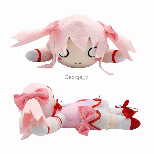 Gefüllte Plüschtiere Anime Puella Magi Madoka Magica Plüschpuppenspielzeug Kaname Madoka Cosplay Kawaii Weiches Gefülltes Kissen Kindergeburtstagsgeschenk 25 cm J230628