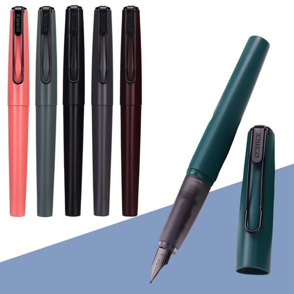 Pens Hero 1219 Triângulo fosco Pen 0,38 mm EF Iridium Nib Classic Pens School Office Business Students Presentes de Natal Presentes de Natal