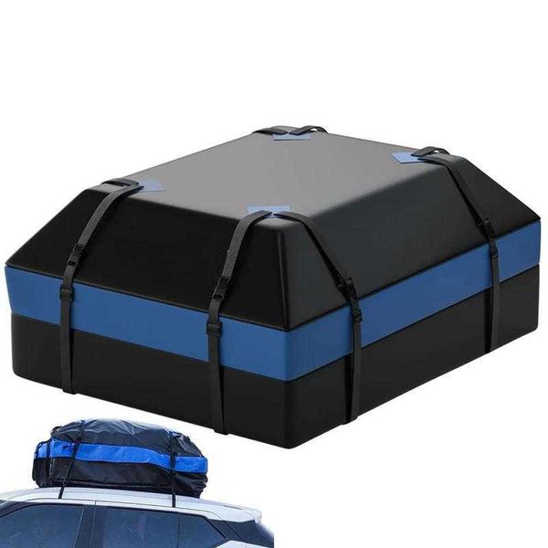 Capas de carro para veículos SoftShell Carriers 600D sem bagageiro de teto 15 CF Rooftop Cargo Carrier Bag Adequado para todosHKD230628