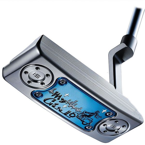 Putter da golf Club Heads My Girl Blue 32333435 pollici con copricapo Edizione limitata 230627