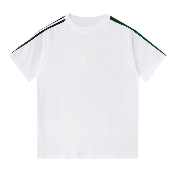 erkek t gömlek tasarımcı gömlek teknik baskı kısa kollu rahat nefes sweatshirt mektup baskılı saf pamuk