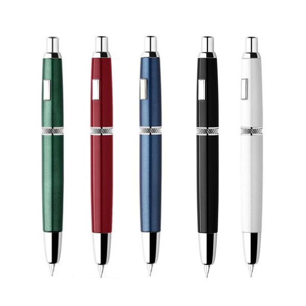 Pens Mohn A1 Premere Penna stilografica Retrattile Penna di inchiostro in metallo da 0,4 mm con convertitore per la scrittura di nuovi colori