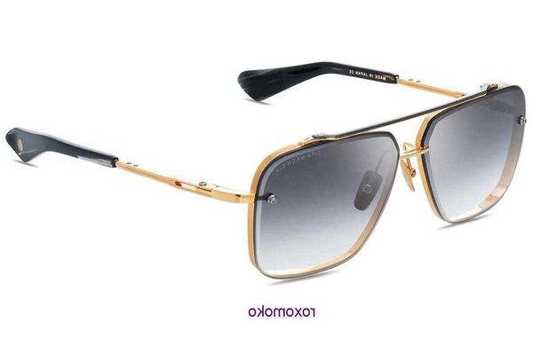 5A Eyewear Dita Mach Six DTS121 Occhiali da vista Sconto Occhiali da sole firmati per uomo Donna Acetato 100 UVA UVB Con scatola per occhiali Fendave DY3V