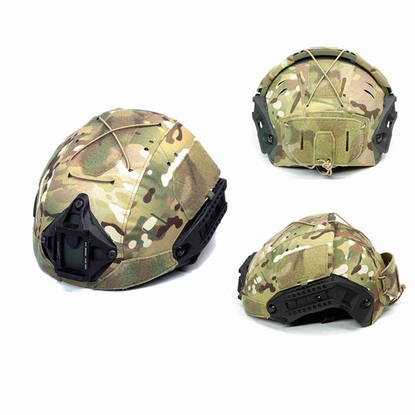 Caschi tattici DMGear Tactical Hunting Original Outdoor Camouflage Helmet Cover Cloth AF Cover protettiva WarGame Outdoor ProductsHKD230628
