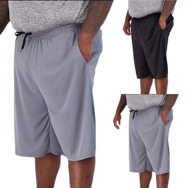 Shorts de corrida verão finos masculinos esportivos soltos calças casuais capri conjunto diamantebacks