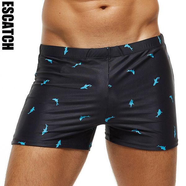 Costumi da bagno da uomo ESCATCH Brand Summer Quick Dry Underwear Mens Homme Fashion Plus Size Trunks con pad EY015 230627