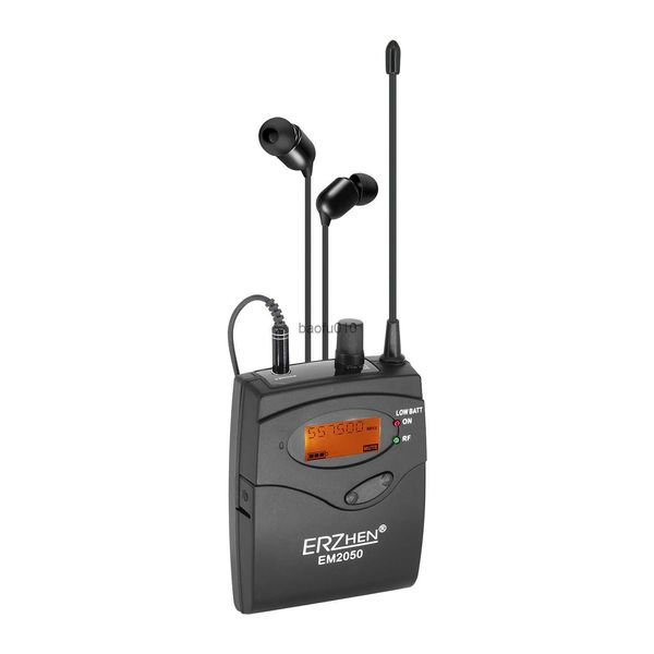 s Für EM2050 System Bühnenausrüstung Überwachung In-Ear Wireless Musikinstrument Empfänger und Sender Zubehör L230619