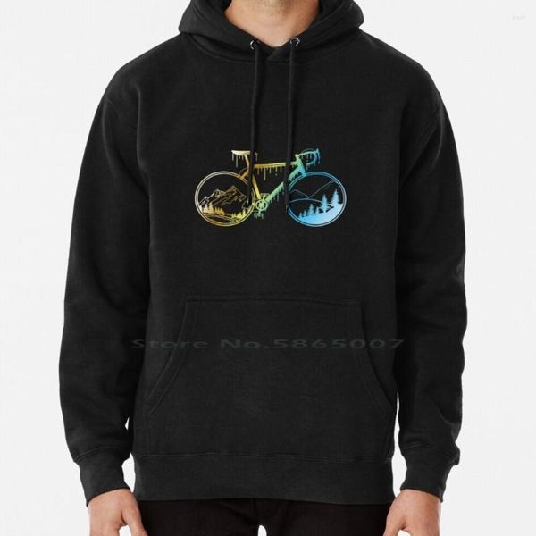 Мужские толстовки Gravel Bike Design Hoodie Sweater 6xl Cotton Bicycle Linene Cyclist Triatlon Cycling Road