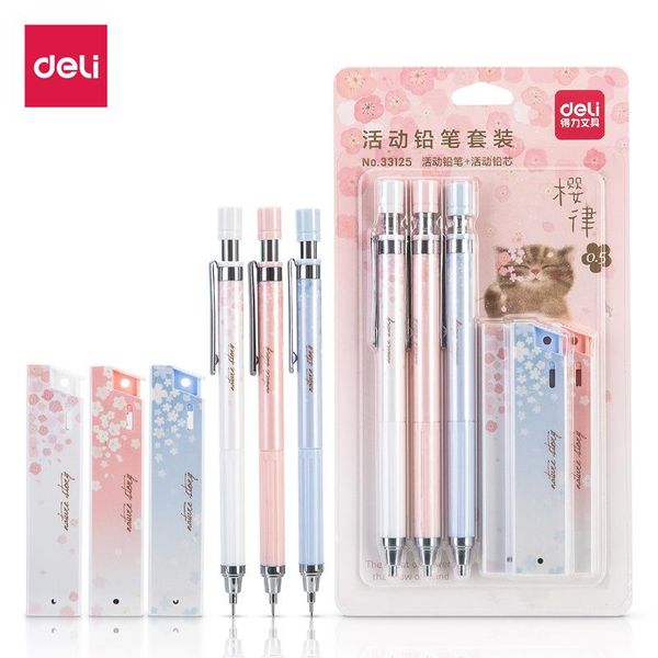 Matite da 15 pacchetti/set 0,5 mm adorabile ciliegia fresca sakura matita meccanica studente automatica scolastico per ufficio offerta escolare papelaria