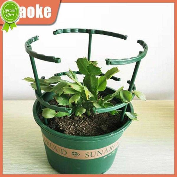 New Planting Rack Supporto per piante Pila Supporto per piante in plastica Telaio per piante da fiore Staffa per arrampicata su vite Disposizione in serra