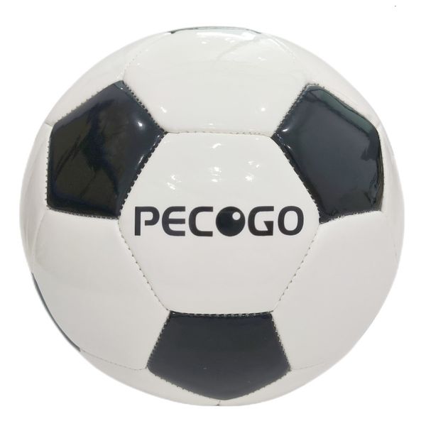 Palline Soft Bambini Calcio Taglia 3 Pallone da calcio piccolo per bambini Prato all'aperto Pratica Giovani ragazzi Ragazze Giochi da ufficio al coperto Nero Bianco 230627