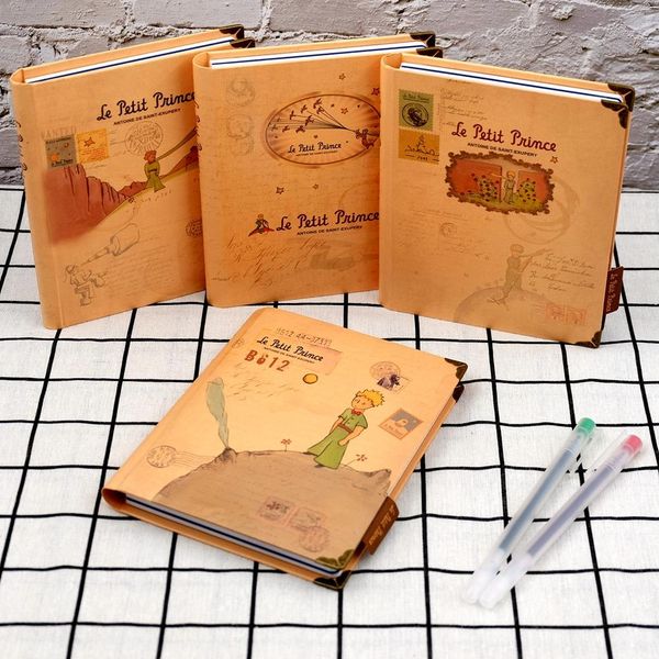 Gear Classic Little Prince Story Diary Month Programm Notizbuch Farbpapier Retro -Stil Kindergeschenke