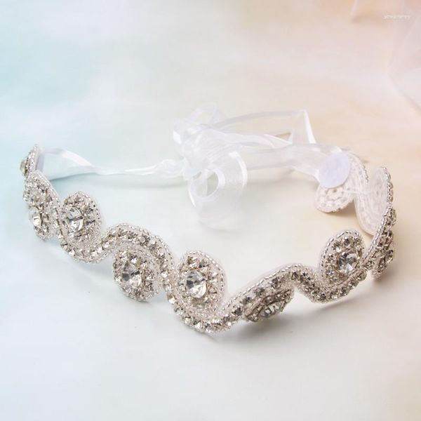 Fermagli per capelli MWSONYA Moda fascia per capelli per donna Accessori da sposa Fascia Crystal Beach Wedding Jewelry Holiday