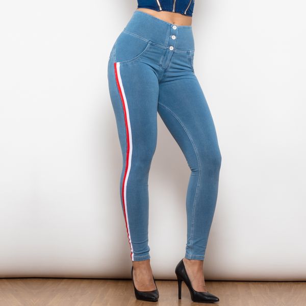 Shascullfites Melody Frea branca Button Light Blue listrado Up Jeans Alta Cinto Jeans Jeans Jeans Jeans Jeans Jeans Jeans Jeans Jeans Jeans Jeans Jeans Jeans Jeans