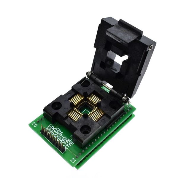 Заглушки оригинал TQFP44 Adapter DIP40 QFP44 ATMEGA16 Тестовый Clip Smart Chip Smart Chip