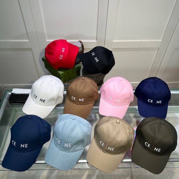 Sets Ball Caps uomo donna designer berretto da baseball celi cappello estivo ricamato alfabeto visiera casual sport all'aria aperta viaggio cappello da sole berretto da baseball caldo esplosivo