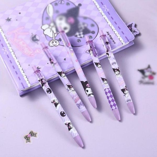 PENS 40 PCS/Lotto Creative Demon Press Gel Pen set carino da 0,5 mm Signatura nera Penne Stationery Gift Office Prodorre all'ingrosso