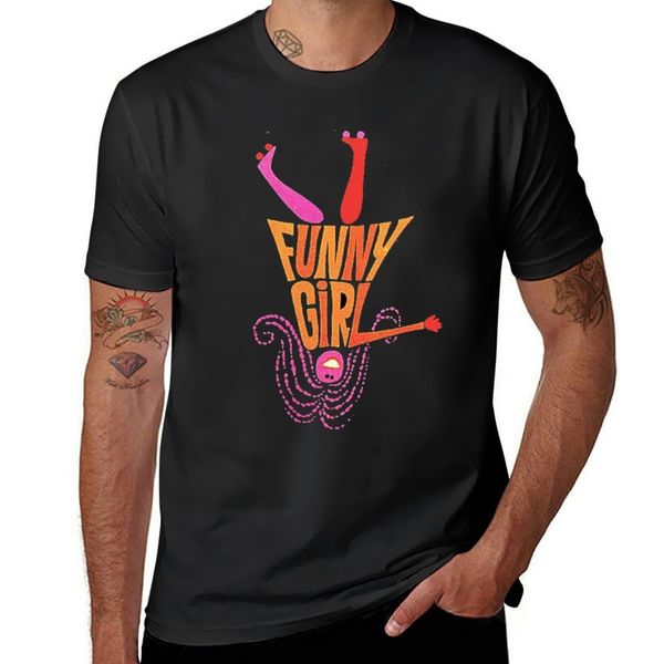 Erkek Polos FUNNY GIRL MOVIE BARBARA STREISAND TShirt özel tişörtler Erkekler için kısa kollu grafik 230627