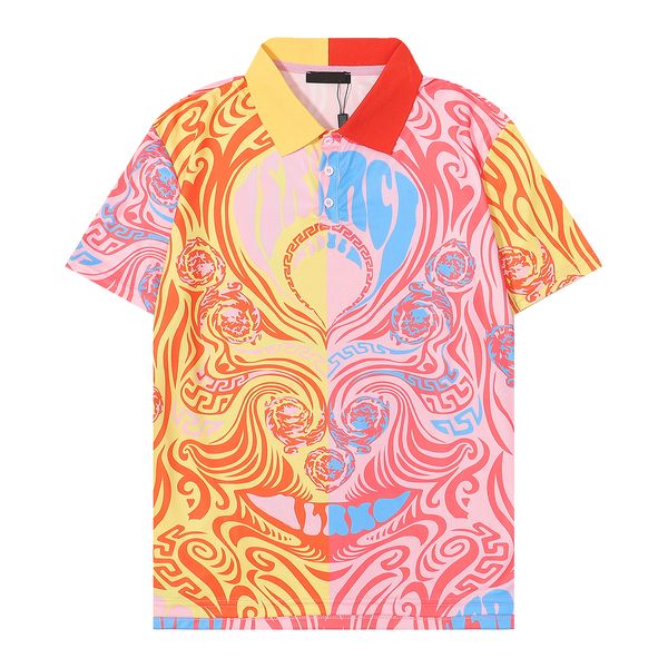 2023 Italien Designer-Poloshirt für Männer Luxus PoloS Casual T-Shirt bestickte Buchstaben Mode High Street M-XXXL AD22