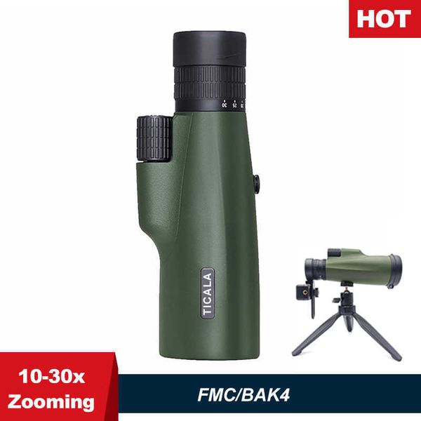 Teleskop-Fernglas 10-3050 Leistungsstarkes Monokular BKA4/FCM Langstrecken-Taschenspotting-Zoom-Tescope-Brille für die Jagd Camping Tourismus HKD230627