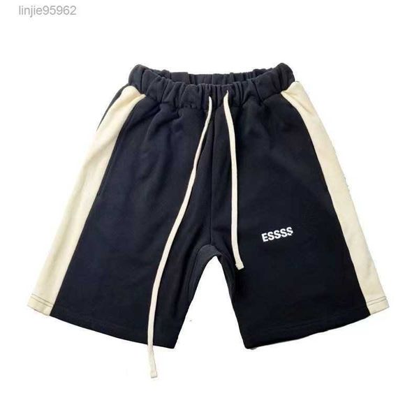 2023 Дизайнерская короткая модная повседневная одежда Fog Fears God California Shorts Striped Sports 5/4 Pant Streetwear Joggers Sportswear Fran 1{category}yd6c