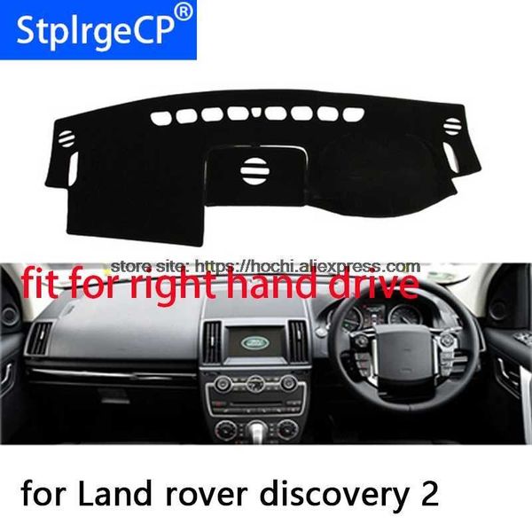 Autoabdeckungen für Land Rover Discovery 2 Rechtslenker-Armaturenbrett-Matte, Schutzpolster, schwarz, Car-Styling, Innen-Refit-Aufkleber, MattenprodukteHKD230628