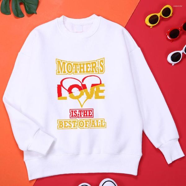 Herren Hoodies Mother'S Love Is The Of All Men Einfachheit All-Match-Kleidung Mode Outdoor-Trainingsanzug Qualität Harajuku Hoodie
