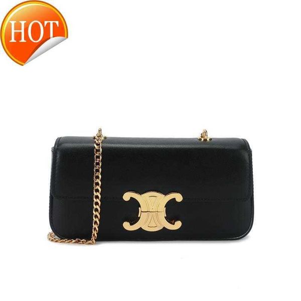 Borse firmate da donna Fibbia con lucchetto in oro Lisa the Same Arc De Triomphe Staff Underarm Tofu 2023 Summer New Fashion Borsa a tracolla Vendite dirette in fabbrica