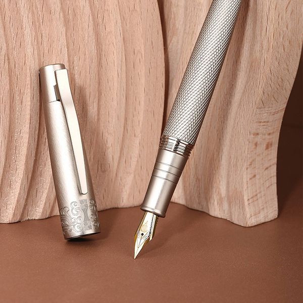 Pens New Hongdian 6013s Metal Fonten Ink cane