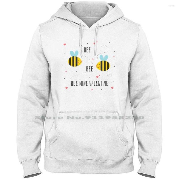 Felpe con cappuccio da uomo Bee Mine Valentine Uomo Donna Felpa con cappuccio Pullover Maglione 6XL Cotone di grandi dimensioni House Agent Home Acquista Mi Me