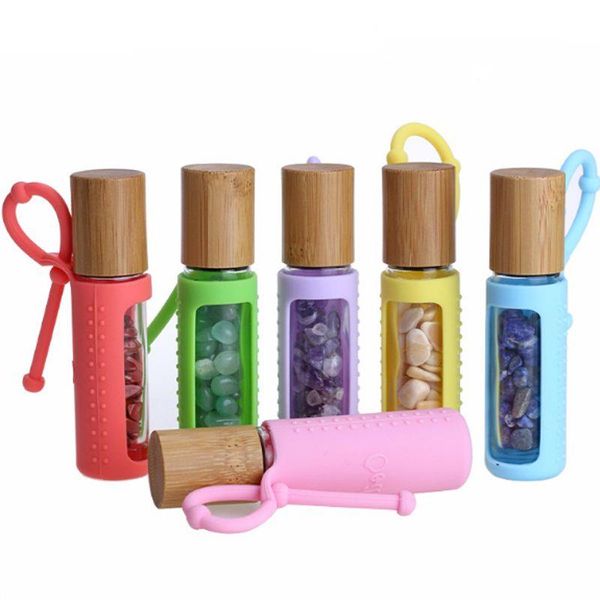 Protective Travel Carrying Case for 10ML 15ML Glass Roller Bottle High Quality Storage Boxes Silicone Roll-On Bottles Rubber Holder Sle Pusb