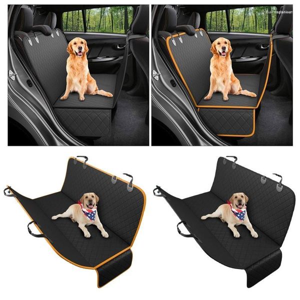 Capas para assento de carro à prova d'água Pet Travel Dog Carrier Hammock Back Cover Protector Mat Safety Anti-slip No Anxiety R2LC