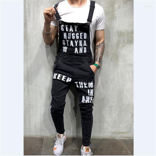 Männer Jeans 2023 Männer Zerrissene Overalls Shorts Sommer Hallo Straße Distressed Denim Latzhose Für Mann Hosenträger Hosen