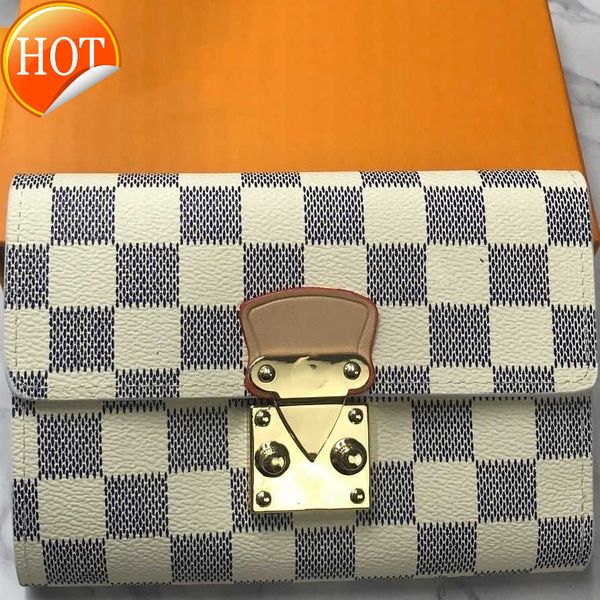 Роскошные брендовые дизайнерские кошельки Card Bag 2023 New Women's Universal Fashion Texture Wallet Многофункциональная подарочная коробка Упаковка Прямые продажи с фабрики