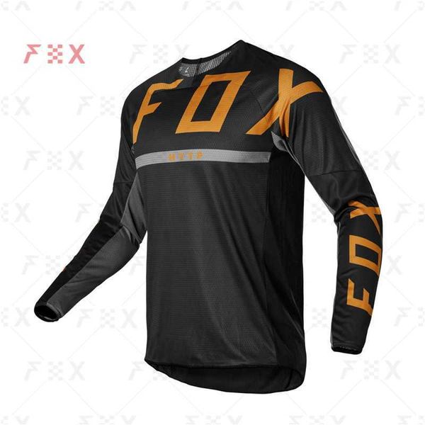 Мужские футболки Мотоцикл Mountain Team Racing Downhill Jersey MTB Offroad DH MX Bike Jersey Motorcycle Cross Country Mountain http fox Jersey