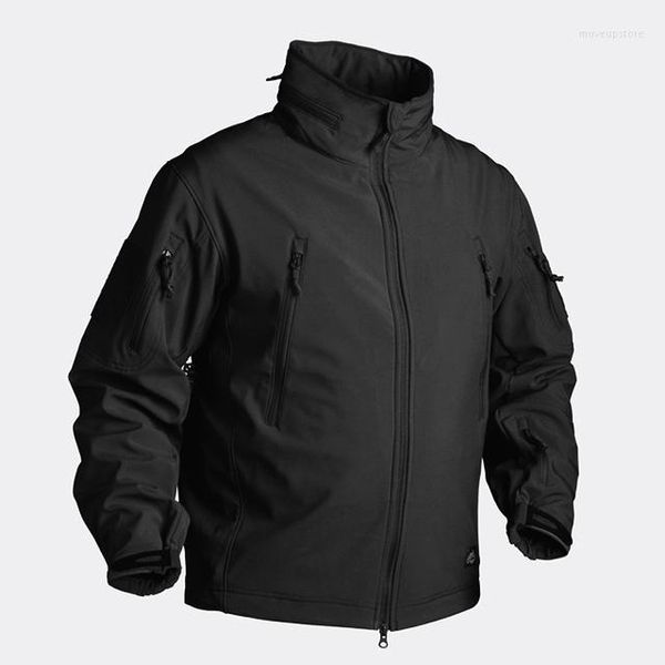 Av ceketleri Erkekler Kış Softshell Polar Taktik ABD Ordusu Askeri Tarzı Kapşonlu Mont Su Geçirmez Rüzgarlık Parka