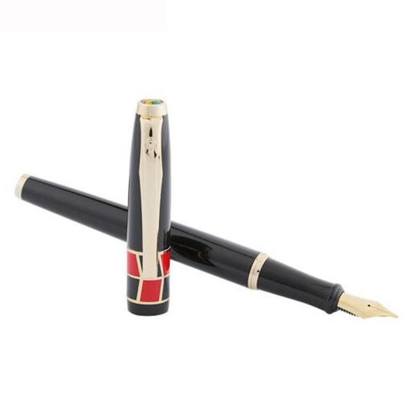 Ручки Picasso 923 Business Braque Fountain Pen Iridium fine nib Lucky Three Color Topical Office Home School Prong