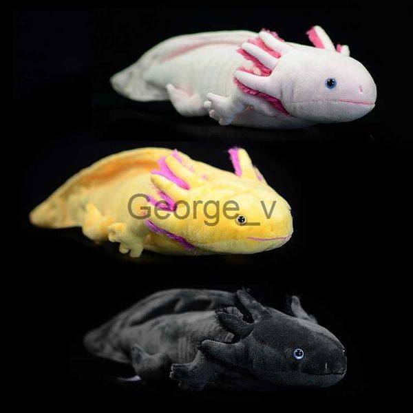 Gefüllte Plüschtiere, niedliches Axolotl, gefülltes Plüschtier, echte Lebenssimulation, Ambystoma Mexicanum, Dinosaurier-Tiermodell, Plüschpuppe für Kinder, Audlt-Geschenk J230628