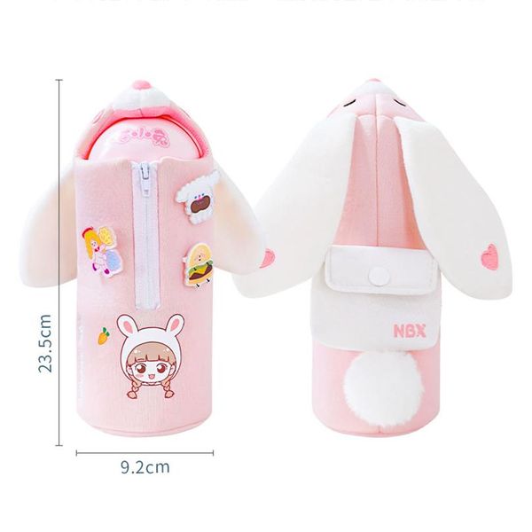 Taschen Bleistiftkoffer Kawaii Trousse Scolaire Unicorn Bleistift Hüllen für Mädchen Newmebox Plüsch Piornik Pencilcase Estojo Escolar Pencil Box