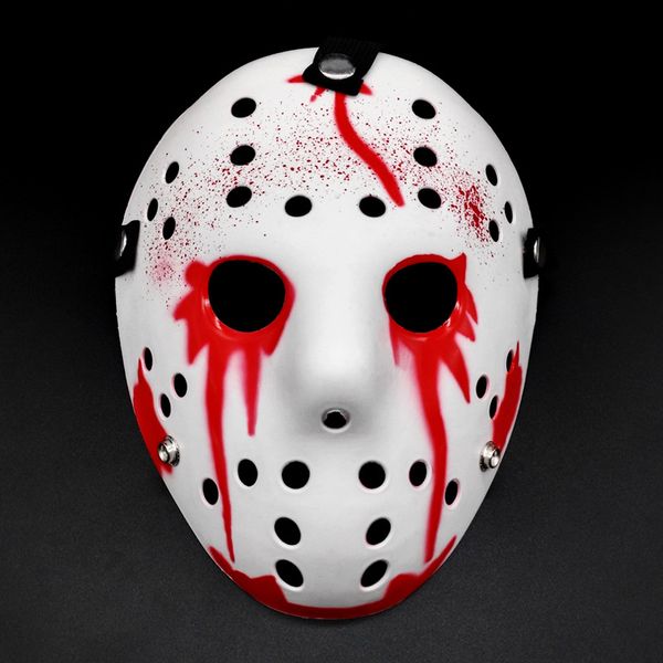 Masquerade Maskeleri Jason Cosplay Kafatası Vs Cuma Korku Hokey Cadılar Bayramı Kostüm Korkunç Maske Festivali Partisi Terör Maskeleri Çocuklar İçin Yetişkinler