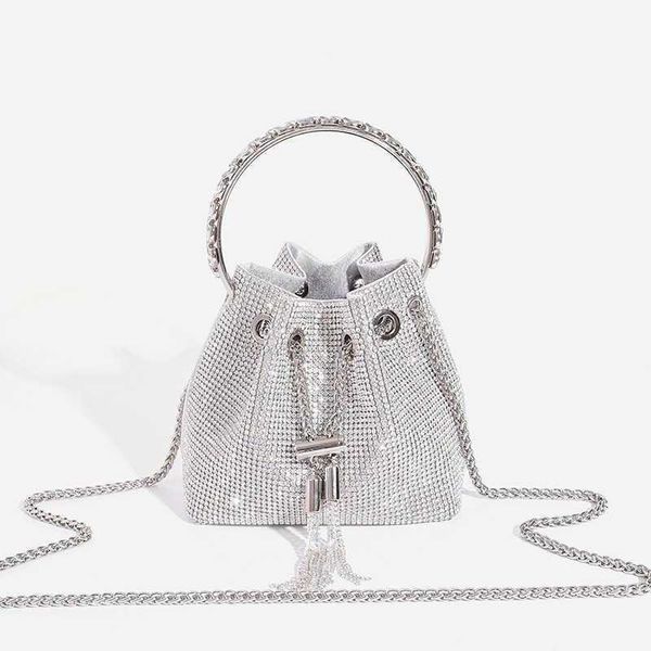 Gefragte Umhängetaschen, Diamant-Einkaufstasche, Damen-Designer-Tasche, Diamant-Eimer-Taschen, besetzte Quaste, Hand-Luxus-Handtasche, hochwertige Messenger-Taschen, Geldbörse