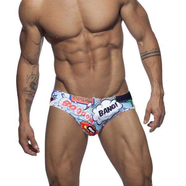 Roupa de banho masculina sexy cintura baixa calção de banho verão secagem rápida maio respirável maiô masculino esporte praia surfe cuecas 230627