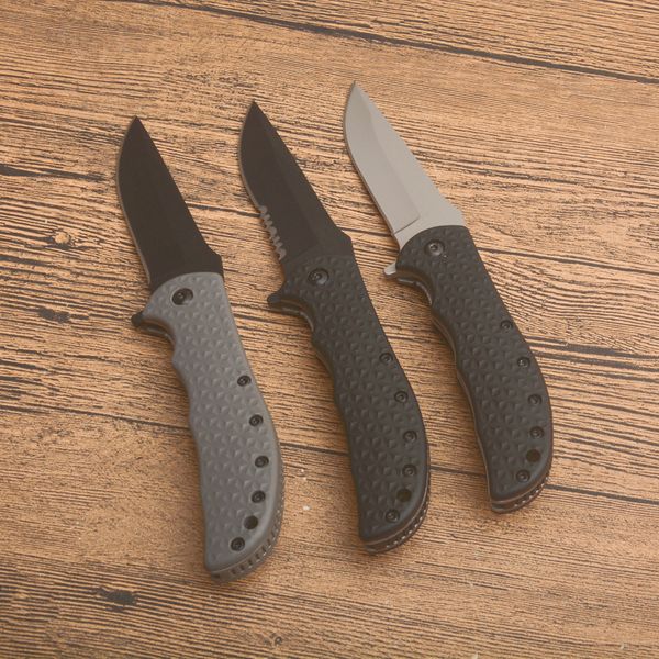 Nuovo arrivo KS3650 VOLT II Coltello tascabile 8Cr13Mov Drop Point Blade Nero / Grigio GFN Maniglia Apertura assistita Coltelli tascabili EDC con scatola al minuto