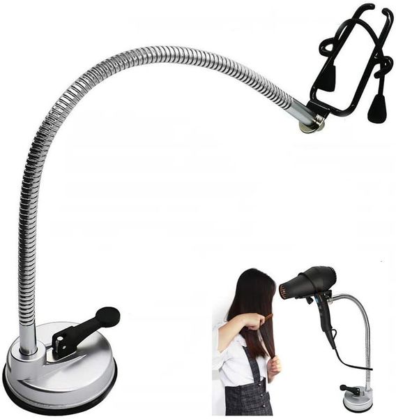 Mensole da bagno Diffusore per capelli Girevole a 360 gradi Vivavoce Supporto per asciugacapelli Supporto per ventosa Supporto per rack Negozio di barbiere 230628